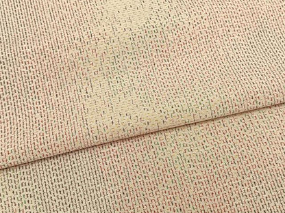 平和屋着物▽上質な紬　単衣　霞文　正絹　逸品　AAAV8440fy