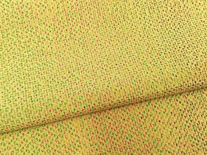 平和屋着物▽お召 単衣 霞文 正絹 逸品 AAAV8442fy