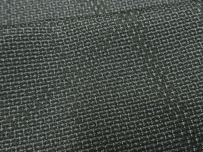 平和屋着物▽本塩沢 単衣 110亀甲 幾何学文様 正絹 逸品 AAAV8451fy