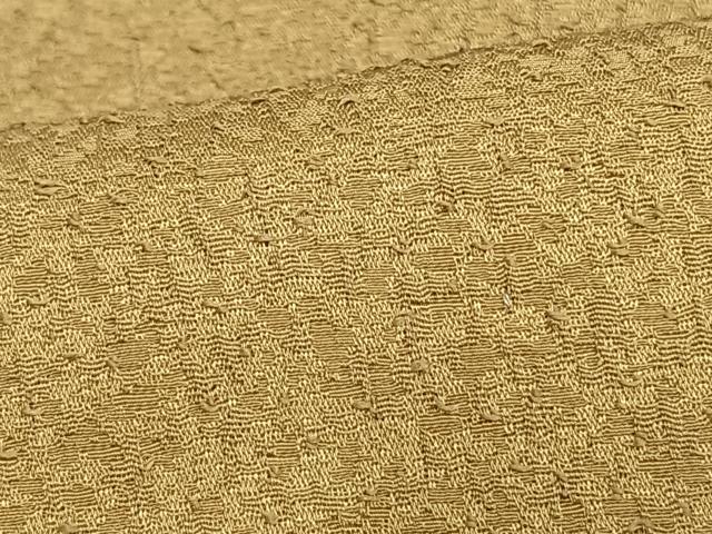 平和屋着物▽上質な色無地 単衣 木蘭色 正絹 逸品 AAAV8480fy