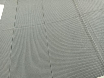 平和屋着物▽上質な小紋 単衣 縞 銀座越後屋扱い 正絹 逸品 AAAV8503fy