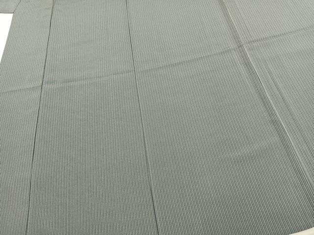 平和屋着物▽上質な小紋 単衣 縞 銀座越後屋扱い 正絹 逸品 AAAV8503fy