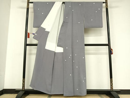 平和屋着物●訪問着　蛍暈し　正絹　逸品　AAAV9046np