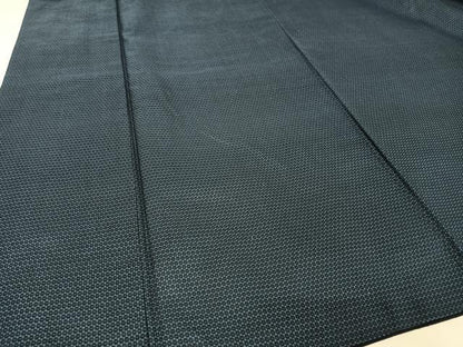 平和屋着物●男性 紬 アンサンブル 亀甲絣 証紙付き 正絹 逸品 AAAV9071np