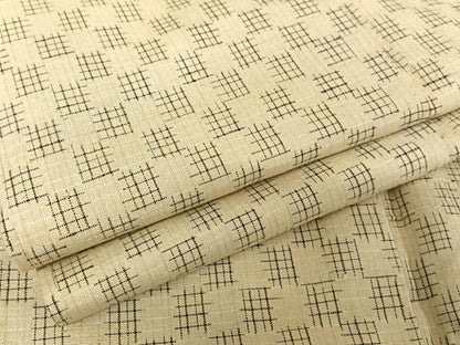 平和屋着物●上質な紬　網目文　正絹　逸品　AAAV9084np