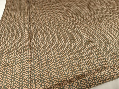 平和屋着物●上質な小紋 花菱文 正絹 逸品 AAAV9156np