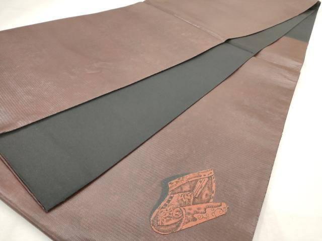 平和屋着物◎太鼓柄袋帯 絵巻 正絹 逸品 AAAV9333sg