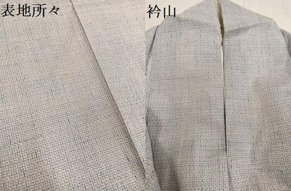 平和屋着物●本場結城紬　重要無形文化財　80亀甲　総詰め　正絹　逸品　AAAV9384ph