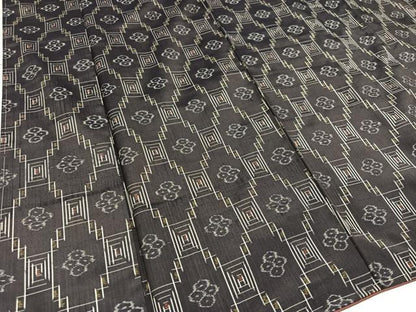 平和屋着物●本場琉球絣　正絹　逸品　未使用　AAAV9417ph