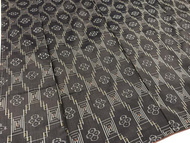 平和屋着物●本場琉球絣　正絹　逸品　未使用　AAAV9417ph