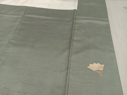 平和屋着物●訪問着 作家物 楽器文 暈し染め 金彩 正絹 逸品 AAAV9438ph