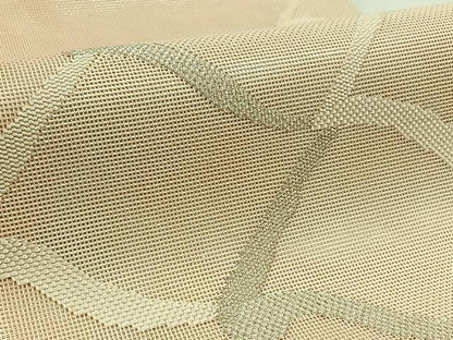 平和屋着物＊夏物　太鼓柄　本袋帯　瓦文　銀糸　正絹　逸品　AAAV9779jh