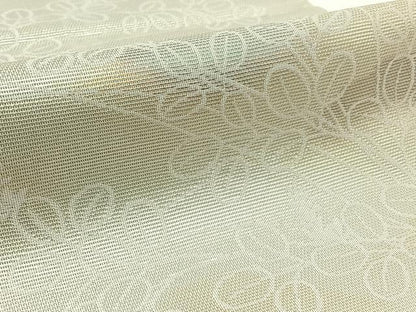 平和屋着物＊夏物 六通柄袋帯 萩文 金糸 正絹 逸品 AAAV9783jh