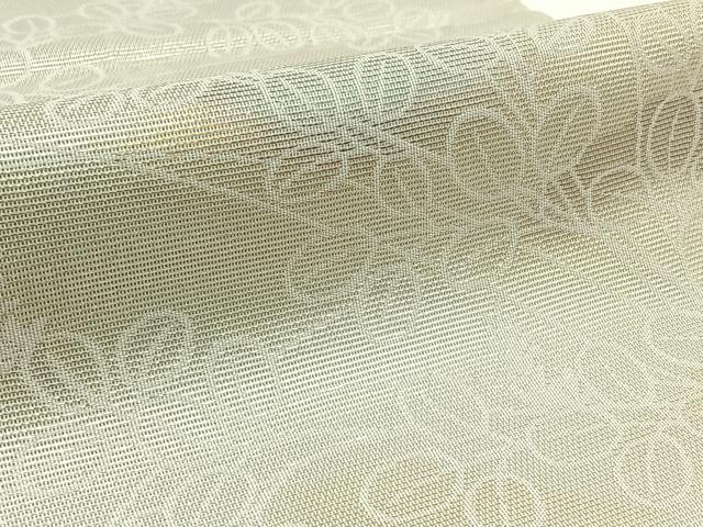 平和屋着物＊夏物 六通柄袋帯 萩文 金糸 正絹 逸品 AAAV9783jh