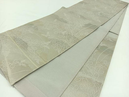 平和屋着物＊夏物 六通柄袋帯 萩文 金糸 正絹 逸品 AAAV9783jh