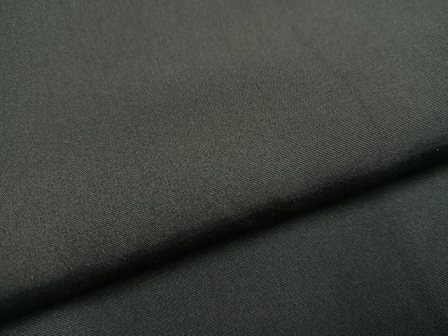 平和屋着物●男性 黒紋付 羽織セット 正絹 逸品 AAAW0020ph