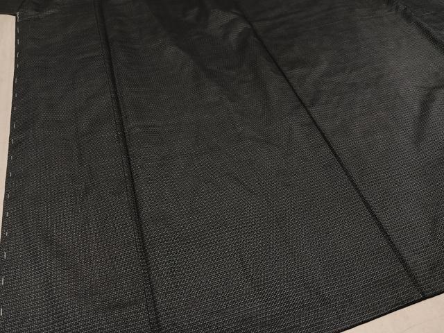 平和屋着物●男性　本場大島紬　アンサンブル　100亀甲　総詰め　正絹　逸品　AAAW0022ph