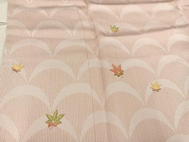 平和屋着物●訪問着 楓文 正絹 逸品 AAAW0039ph