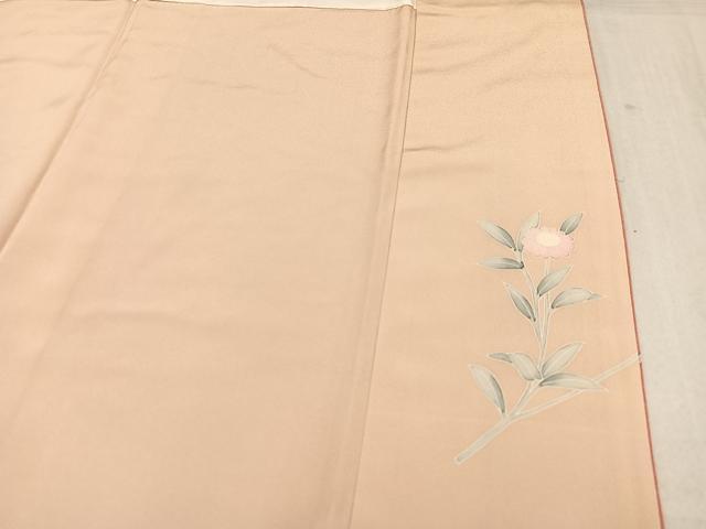 平和屋着物●訪問着 友禅 作家物 枝花文 暈し染め 正絹 逸品 AAAW0064ph