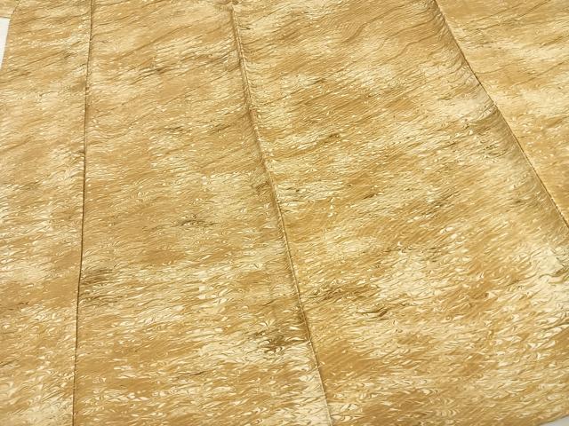 平和屋着物▽上質な小紋 単衣 墨流し文様 正絹 逸品 AAAW1242fy
