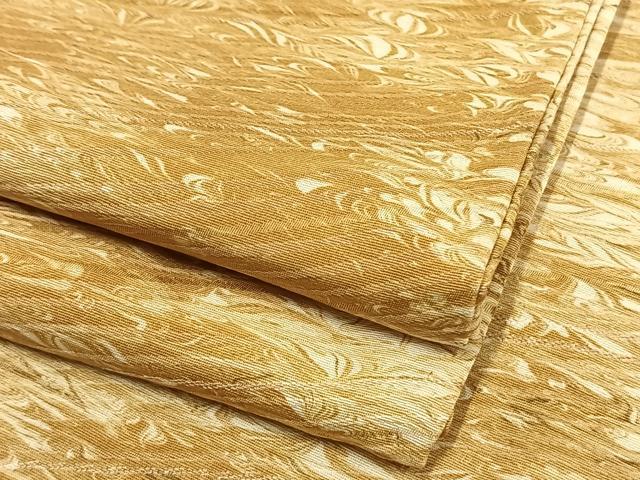 平和屋着物▽上質な小紋 単衣 墨流し文様 正絹 逸品 AAAW1242fy
