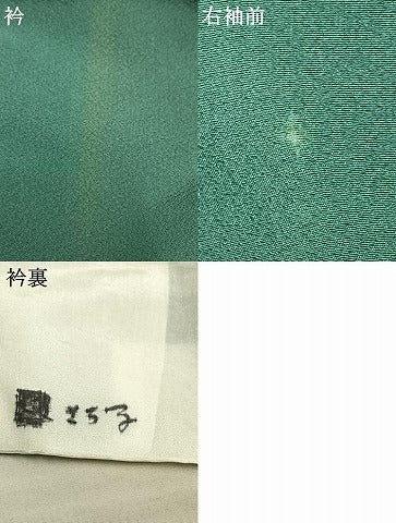 平和屋着物▽訪問着 単衣 草花文 金銀彩 正絹 逸品 AAAW1279fy