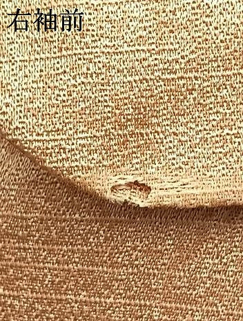 平和屋着物▽訪問着 単衣 雪輪花文 暈し染め 金銀彩 正絹 逸品 AAAW1283fy