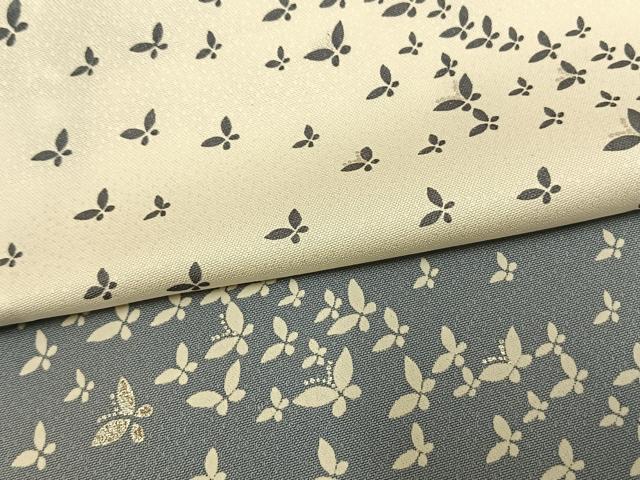 平和屋着物▽訪問着 単衣 舞蝶文 正絹 逸品 AAAW1293fy