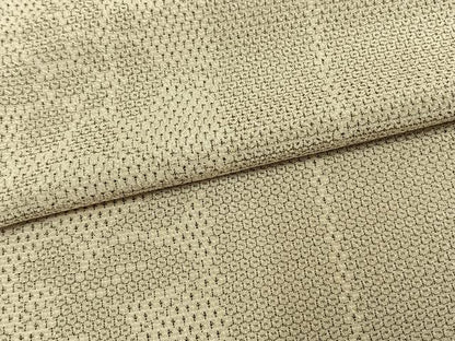 平和屋着物▽本塩沢 単衣 110亀甲 草花間道 鈴乃屋扱い 正絹 逸品 AAAW1299fy