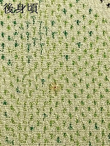 平和屋着物▽お召 単衣 草花文 正絹 逸品 AAAW1302fy