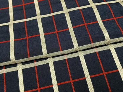 平和屋着物▽お召 単衣 吉野間道 正絹 逸品 AAAW1304fy