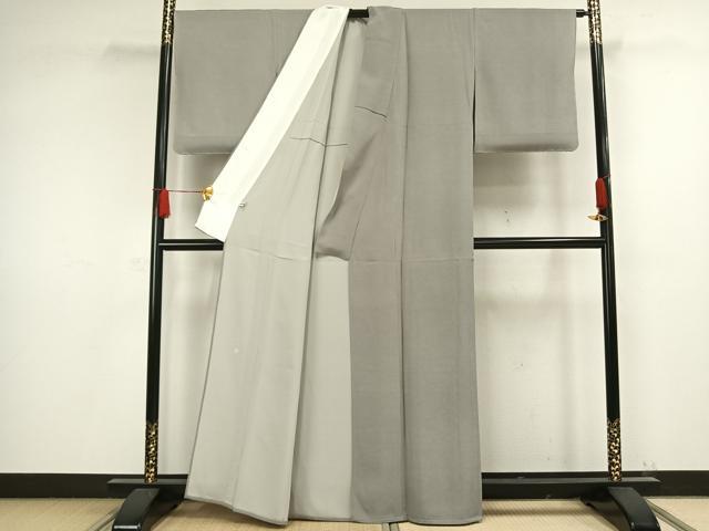 平和屋着物▽保科土山　江戸小紋　単衣　菱文　正絹　逸品　未使用　AAAW1313fy
