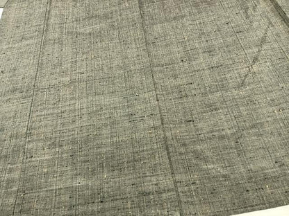 平和屋着物▽男性　単衣　紬　霞文　正絹　逸品　AAAW1343fy