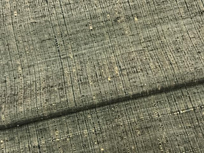 平和屋着物▽男性　単衣　紬　霞文　正絹　逸品　AAAW1343fy