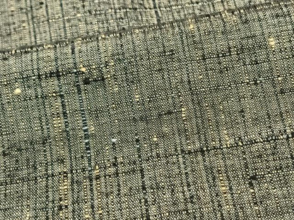 平和屋着物▽男性　単衣　紬　霞文　正絹　逸品　AAAW1343fy