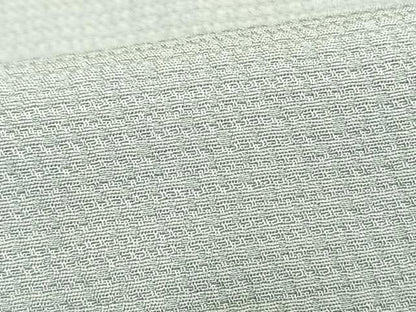 平和屋着物▽上質な色無地 単衣 作家物 草木染 月白色 正絹 逸品 AAAW1368fy
