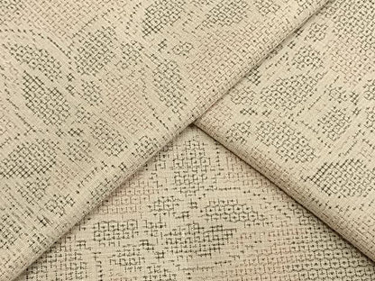平和屋着物▽結城紬 単衣 100亀甲 舞蝶間道 正絹 逸品 AAAW1372fy