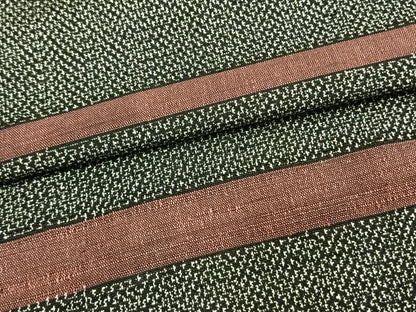 平和屋着物▽訪問着 単衣 横縞 正絹 逸品 AAAW1379fy