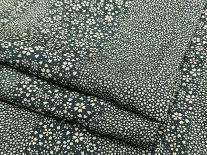 平和屋着物▽上質な小紋 単衣 花間道 正絹 逸品 AAAW1398fy