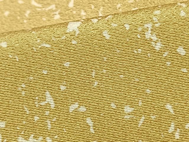 平和屋着物▽上質な小紋 単衣 あられ文 正絹 逸品 AAAW1399fy