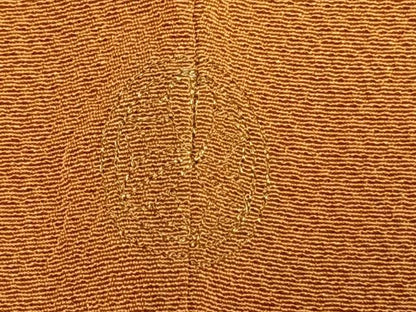 平和屋着物▽訪問着　単衣　総刺繍　宝尽くし文様　金糸　正絹　逸品　AAAW1400fy