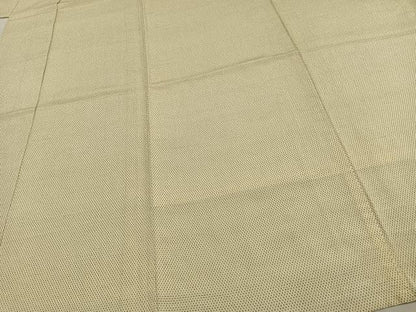 平和屋着物▽本塩沢 単衣 蚊絣 正絹 逸品 AAAW1437fy