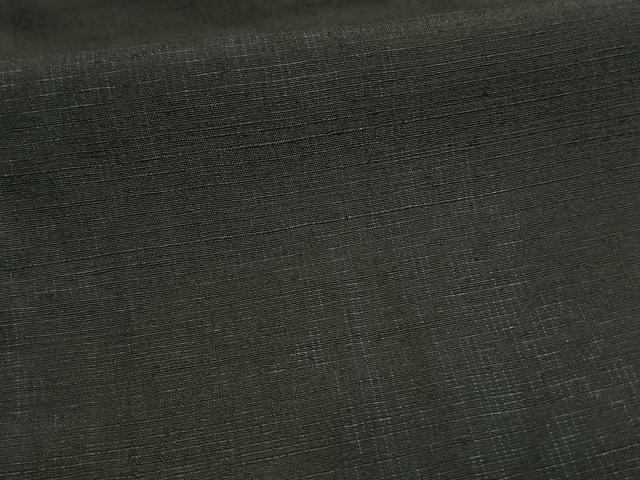 平和屋着物▽上質な紬　単衣　吉祥花文　正絹　逸品　AAAW1444fy