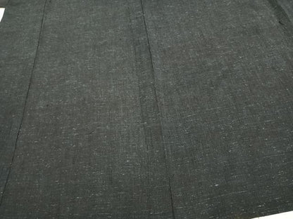 平和屋着物▽男性 紬 単衣 霞文 正絹 逸品 AAAW1464fy
