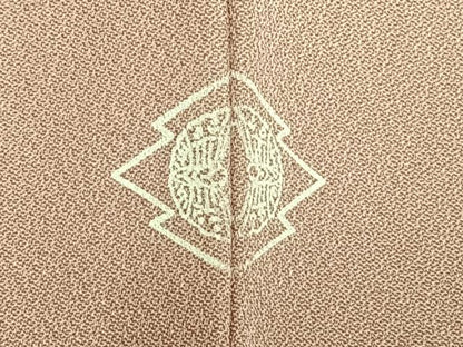 平和屋着物▽訪問着 単衣 風景文 金彩 正絹 逸品 AAAW1484fy