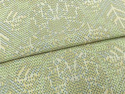 平和屋着物▽上質な紬　単衣　草花文　正絹　逸品　AAAW1498fy