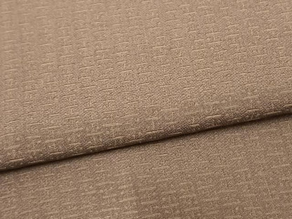 平和屋着物▽お召 単衣 抽象文 正絹 逸品 AAAW1511fy