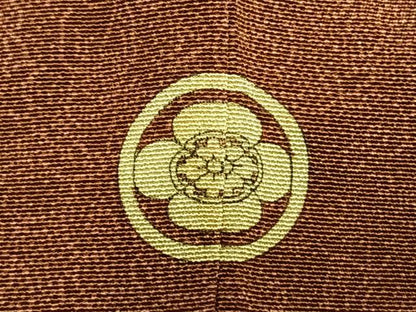 平和屋着物▽極上 重要無形文化財 人間国宝 中村勇二郎 江戸小紋 単衣 唐草文 正絹 逸品 AAAW1539fy