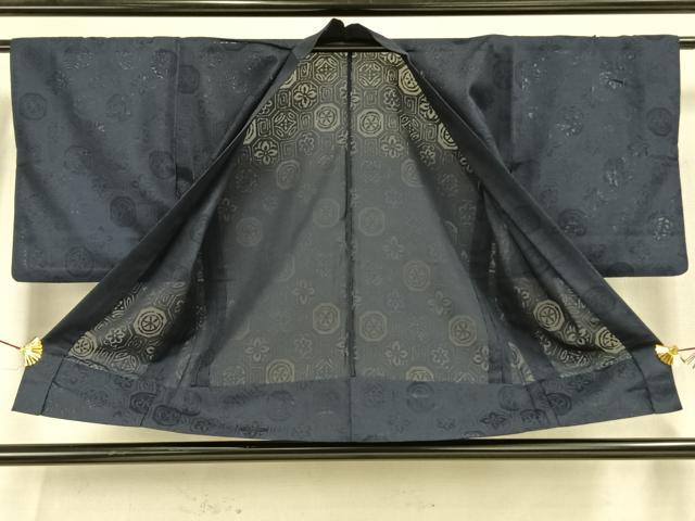 平和屋着物▽羽織　スリーシーズン　春夏秋　塵除け　亀甲花紋紗　正絹　逸品　AAAW1544fy