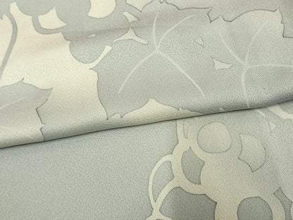 平和屋着物▽訪問着 単衣 蔦の葉文 暈し染め 正絹 逸品 AAAW1585fy